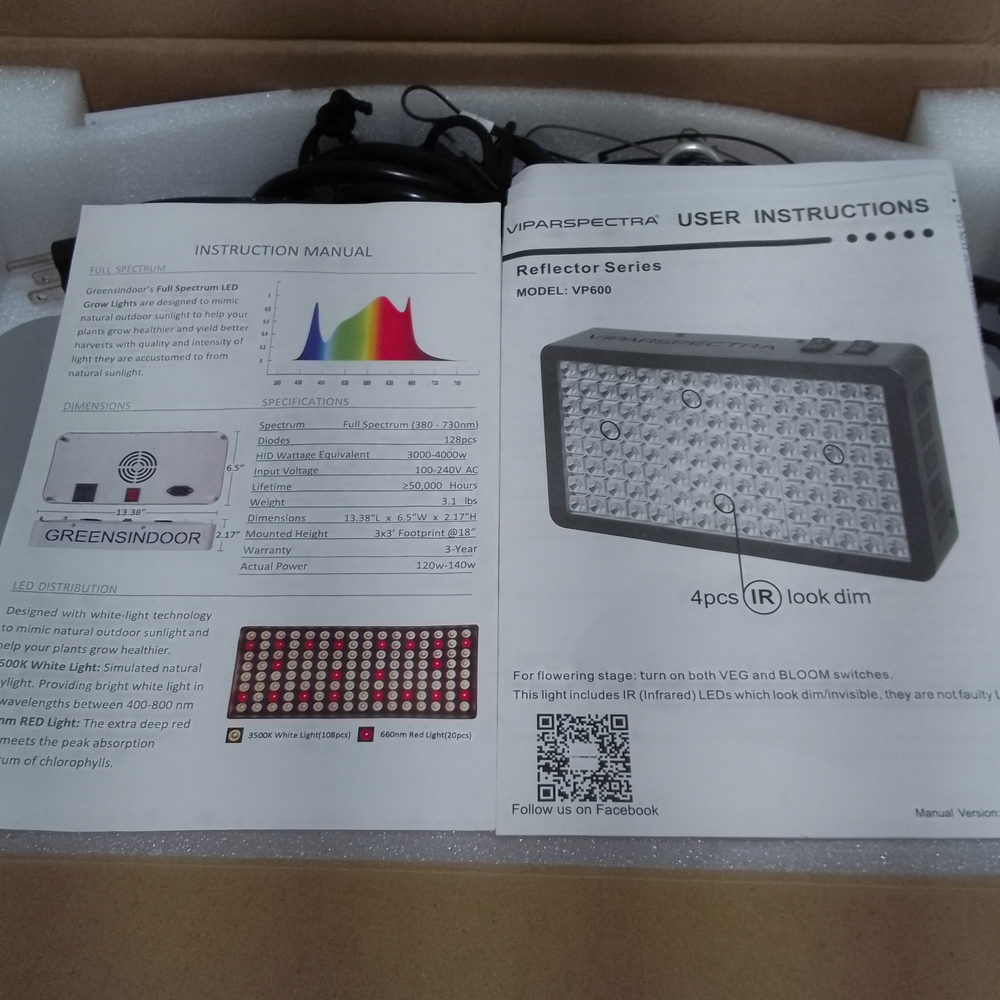 VIPARSPECTRA LED Grow Light - Picture 9 of 10